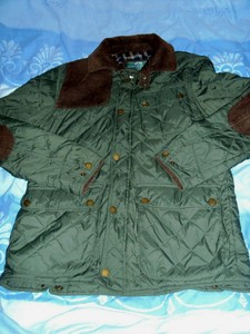 racing green quilted jacket