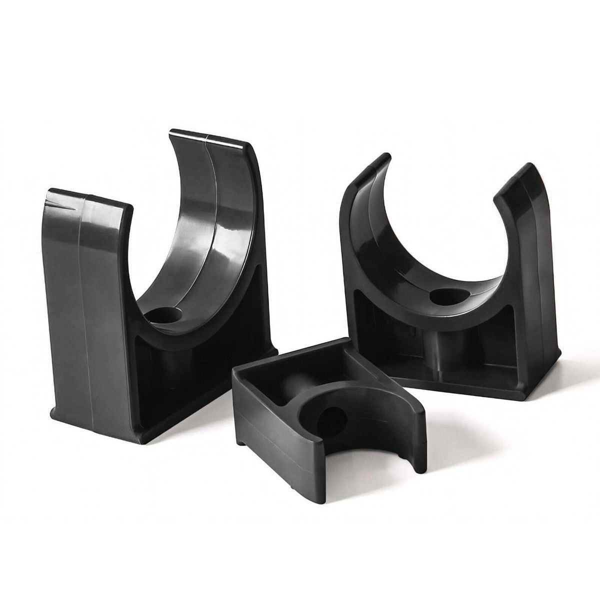 値段定時お願いします。 PVC Open Pipe Clip Single Open 20/25/30/32/40/50/63/75/90/110mm