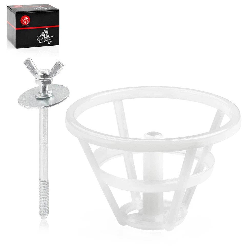 Soporte de jaula de filtro de aire + perno para KAWASAKI KX65 KX80 KX85 KX100 KX112 13091-1696 Foto 4 de 4