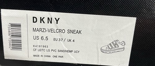 DKNY Marzi Strap Trainers , Size UK 4, RRP £140 - Picture 8 of 8