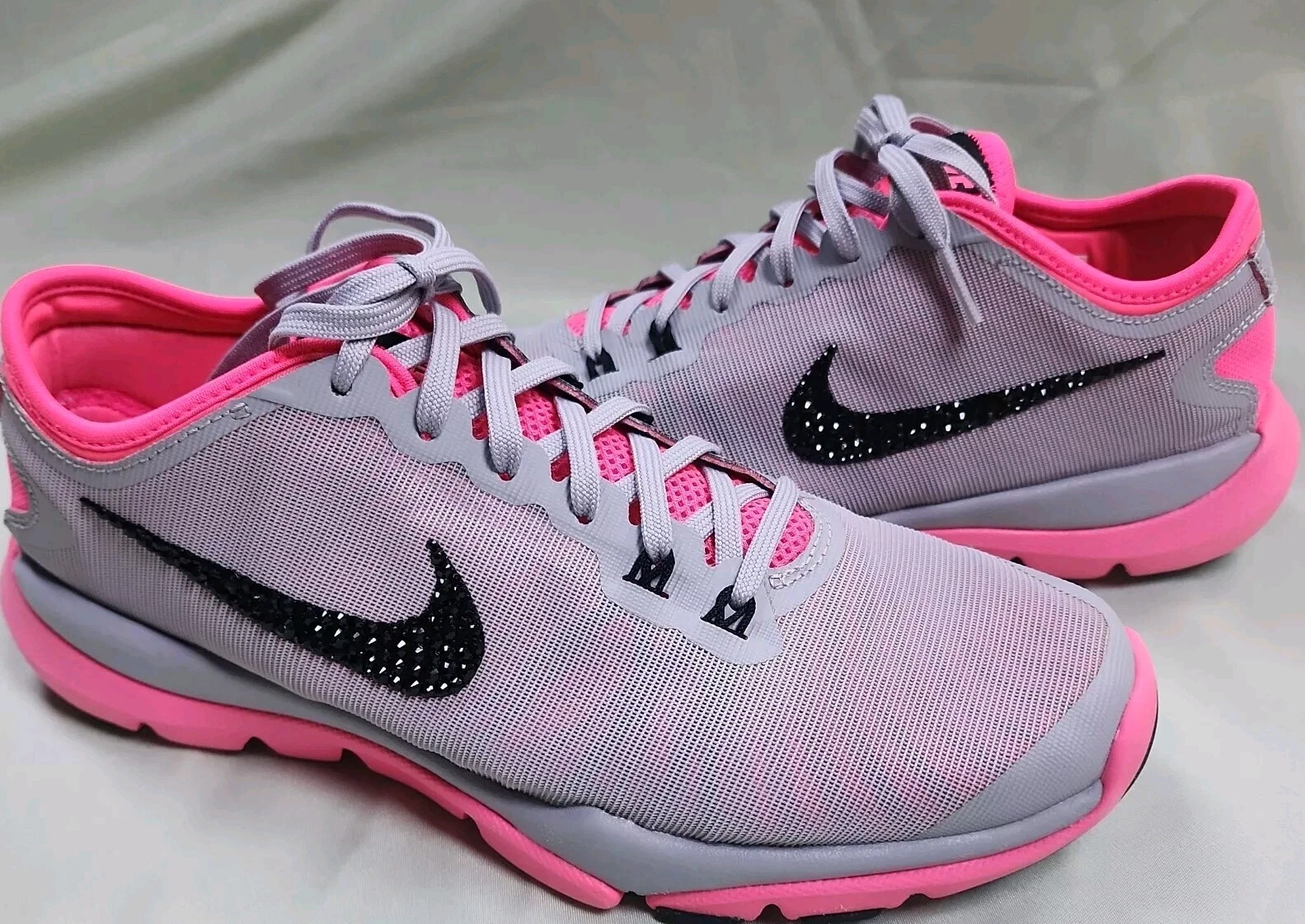 Chaussures de course femme Nike Flex Supreme TR 4 819026 010 grises baskets T3 pointure 8