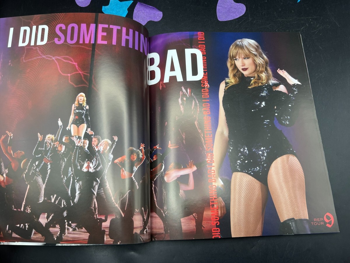 Official Taylor Swift Reputation Concert Stadium Tour Program Book