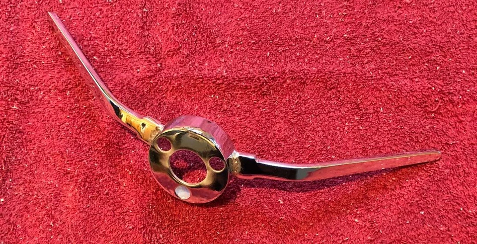 Barra de bocina de rueda de madera Buick Riviera 1964 1965 1966 Foto 2 de 4