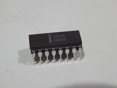 Intel D3205 High Speed 1-Out-of-8 Binary Decoder 16 PIN CERAMIC DIP - FAST SHIP