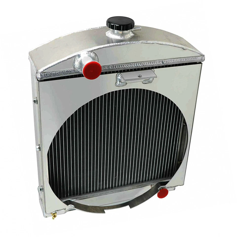 4 Row Aluminum Radiator For Case International 276 434 B275 Tractor #3041405R91 - Image 2 of 4