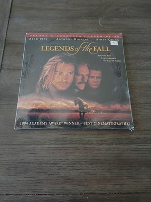 Sealed LASER  DISC LEGENDS OF THE FALL BRAD PITT DELUXE WIDESCREEN PRESENTATION