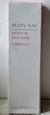 Mary Kay Moisture Rich Mask Formula 1 Dry Normal Skin Unscented 4 oz 111g