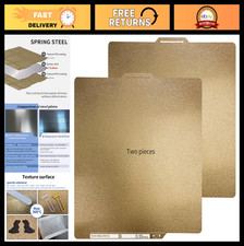 2-Pack PEI Build Plate for Bambu Lab X2D X1 P1P P1S P2S A1 - Flexible Textured S