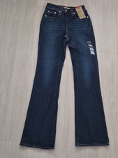  Levis 725 High-Rise Bootcut Jeans W26 L32 Bl...