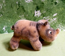 Steiff Rhinoceros Mohair - 5 1/2" long, mohair, no ids