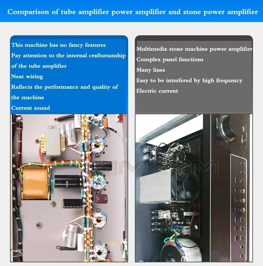 HiFi EL34 Class A Valve Tube Stereo Power Amplifier Röhrenverstärker Audio Amp - Bild 3 von 4