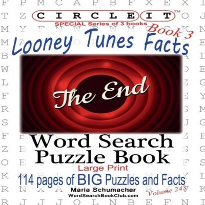 Circle It Looney Tunes Facts Book 3 Word Search Puzzle Book Lowry