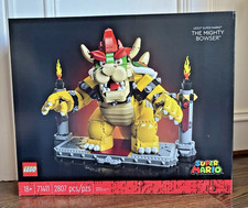 Lego 71411 Super Mario The Mighty Bowser Set Retired NEW Sealed in Box