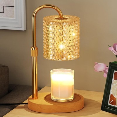 Kerzenwärmer Lampe Timer Dimmer verstellbar Wachsschmelze Heizung Wohndeko
