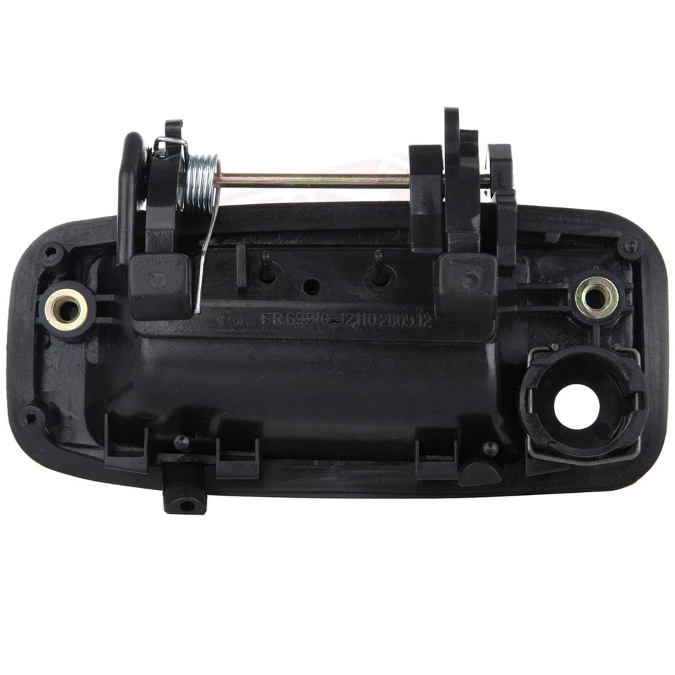 Black Exterior Front Right Side Door Handle For Toyota Corolla 1988-1993 Foto 2 de 4