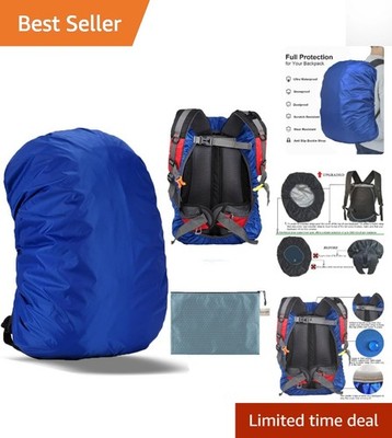 Versatile Backpack Rain Cover, 15-80L - Protects Gear for Travel & Outdoor Fun