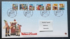 2010 Christmas RM FDC with Bethlehem, Llandeilo Special Handstamp.