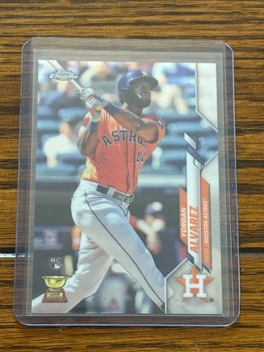 Yordan Alvarez 2020 Topps Chrome Rookie Rc Card #200 Astros