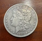 1882-CC Carson City Silver Morgan Dollar
