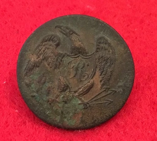 WAR OF 1812 / PRE CIVIL WAR ERA  RIFLEMEN BUTTON.