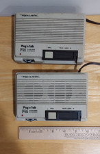 Vintage Realistic Plug 'n Talk Wireless Intercom - Set of Two, Works