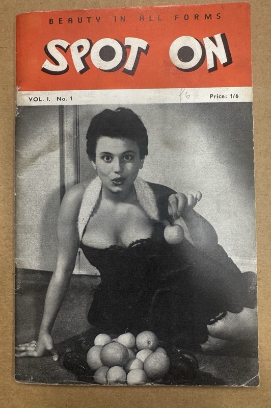 Spot On Vol 1 No 1 July 1955 Premiere Issue Mamie Van Doren Gina Lollobrigida