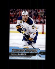 2016-17 Upper Deck #454 William Carrier Young Guns RC (ref 165269)