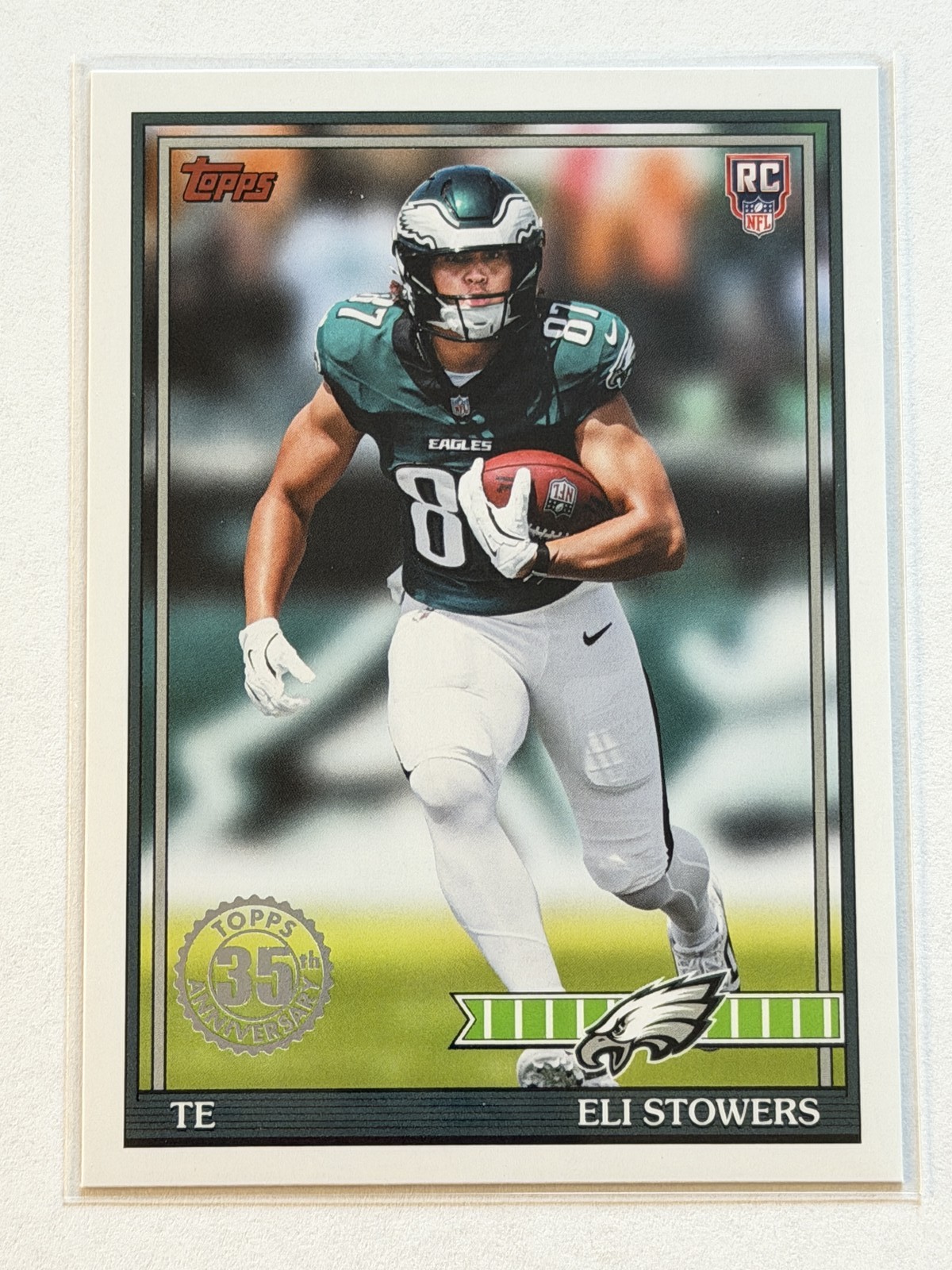 2026 Topps Flagship RC Topps 35th Anniversary ELI STOWERS #91TR-39 Eagles
