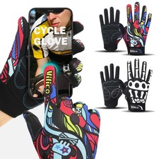 Full Finger Cycling Gloves Anti Slip MTB Road Bike Bicycle Touch Screen Gloves
