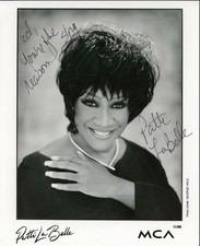 Patti LaBelle Signed Vintage PROMO Signed•Todd Mueller Autographs COA