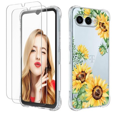 for T-Mobile Revvl 8 Case,TCL Revvl 8 Case,with 2 PCS Screen Protectors,Slim ...