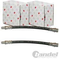 2X NK BremsschlÄUche Hinten AußEn Passend FÜR Audi A4 A8 Links+Rechts