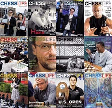 CHESS LIFE 12 Magazines 2024 Full Year Official US Chess Federation Publication
