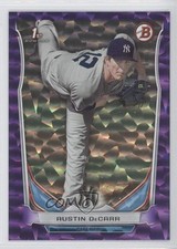 2014 Bowman Draft Purple Ice 26/99 Austin DeCarr #DP60 0a1