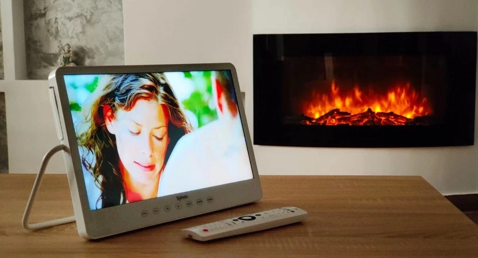 Sylvox 15.6 inch Portable TV 10000 mAh smart Google TV 12V DC 1080P Waterproof - Image 4 of 4