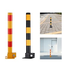 60cm security bollard for parking, traffic control, garage