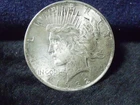 1922 Peace Silver Dollar $1 BU Uncirculated 90% Silver Philadelphia Coin toned 5