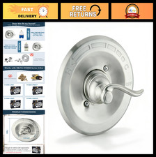 Brushed Nickel Shower Handle Replacement Kit for Single-Function Shower Trim, Me