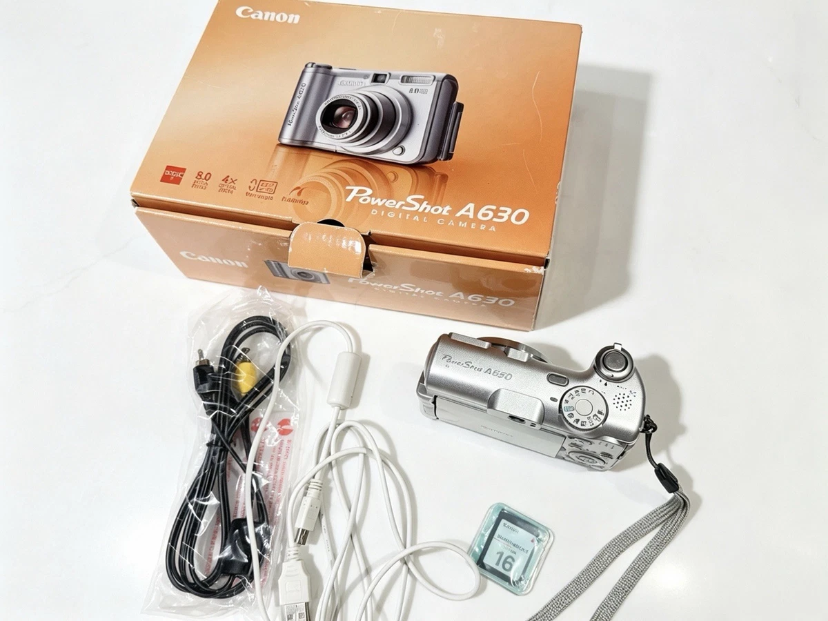Canon PowerShot A630 Digital Cameras for Sale | Shop New & Used