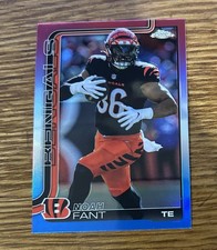 2025 Topps Chrome Football Noah Fant Red White & Blue Refractor #2274 Bengals