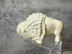 Frankoma Pottery #119 Large Version Buffalo In Ivory- RARE