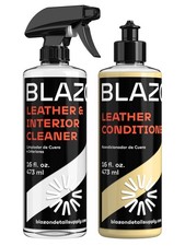 Leather  Interior Cleaner  Leather Conditioner COMBO- All-in-Kit- full car ...