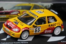 92 Citroen Saxo S1600 2002 Rally Car Collection 1/43 Deagostini Blister