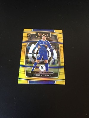 2021-22 Panini Chronicles Jorge Cuenca Getafe Fulham Select Gold 10/10 RC