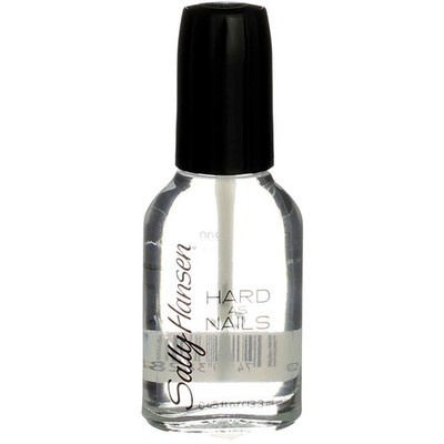 6 Pack Sally Hansen Hard As Nails Xtreme Wear Nail Polish Liquid, Crystal Cle...