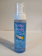 Roux Lottabody |Foaming Mousse| Coconut & Shea Oils| Aloe Vera| Anti Frizz- 7 Oz