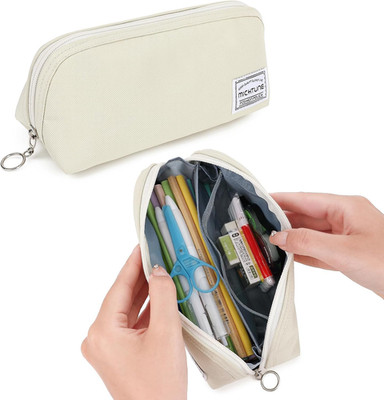 Pencil Case,Large Opening Pencil Pouch,Zipper Closure,Portable Stationery Organi