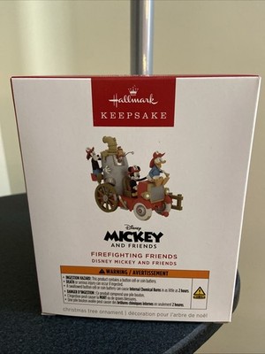 Hallmark Keepsake 2025 Firefighting Friends Disney Mickey and Friends Ornament E