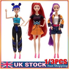 3PC/1pc Cosplay Kpop Demon Hunters Dolls Moveable Joint Collectible Figure Toy