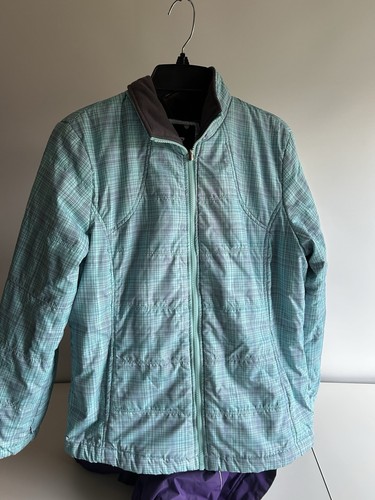 Athletech Women's Purple Aqua Jacket In Jacket Outdoor Wear Size L - Afbeelding 6 van 8